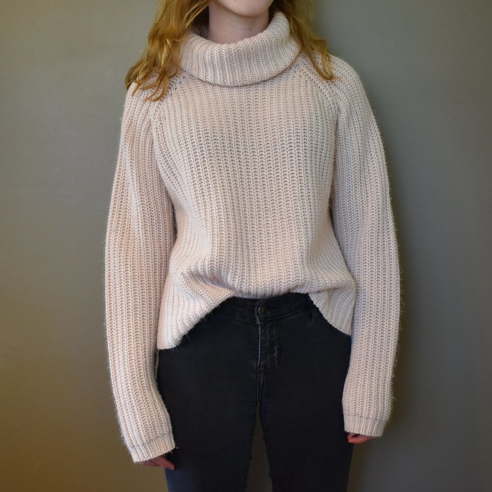 Baby Pink Knitted Sweater